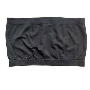 NWT Colorful Black Tube Top  Seamless Bralette